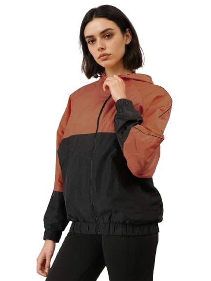 CHKOKKO Sunscreen Jacket for Women Hooded Zipper Sports Jacket | UV Protection | Sun Protective | Lightweight Water Resistant | Riding Biker | Outdoor Travel Gym Running - Image 2