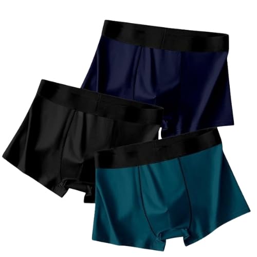 Men's Anti-Bacterial Airsoft Trunk | Regular Fit Nylon Underwear | Breathable & Moisture-Wicking | Multicolor Pack of 3 - Image 6