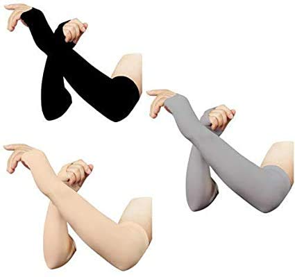 MIZUNA Sun Protection Arm Sleeves Hand gloves For Men & Women,Thumb Holes UPF 50 Arm Cover for Biking,Cricket,Cycling, Golf, Outdoor Sports - Image 17
