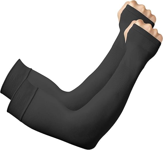 MIZUNA Sun Protection Arm Sleeves Hand gloves For Men & Women,Thumb Holes UPF 50 Arm Cover for Biking,Cricket,Cycling, Golf, Outdoor Sports - Image 8