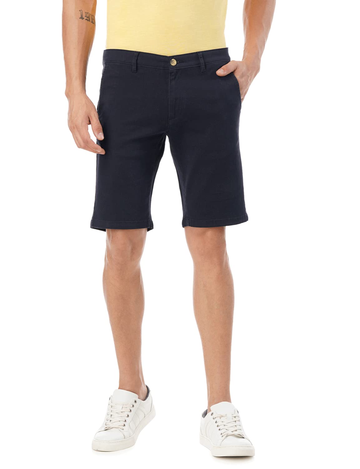 FYLTR Men's Comfort Shorts with Pockets | 100% Cotton | Regular Fit | Summer Shorts for Men - Image 6