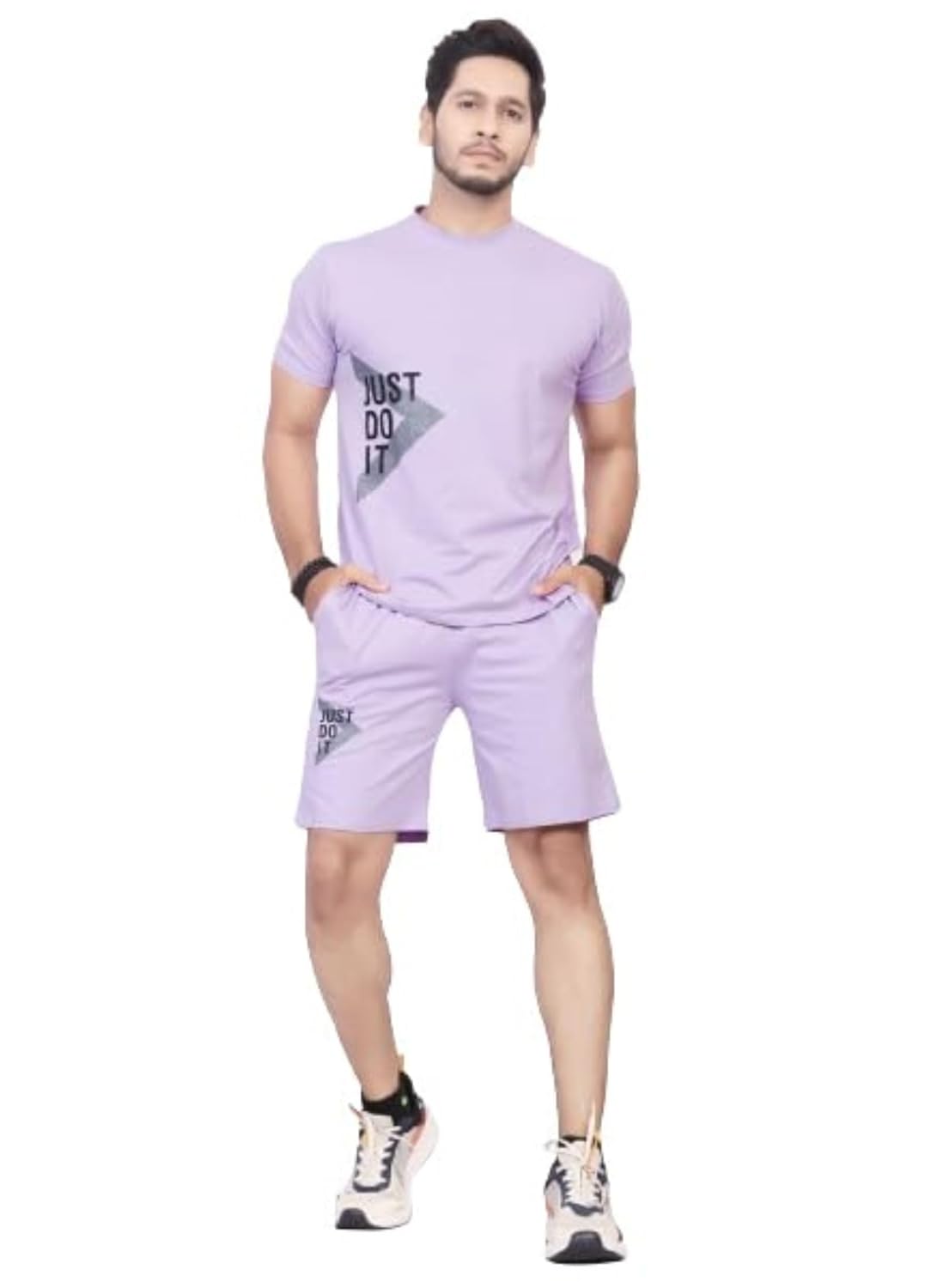 Men's Cotton Printed Night Suit Set of Top & Shorts|| Men's Pyjama Set || T-Shirt and Shorts Set for Men || Night Wear for Men || Night Suit for Men - Image 7