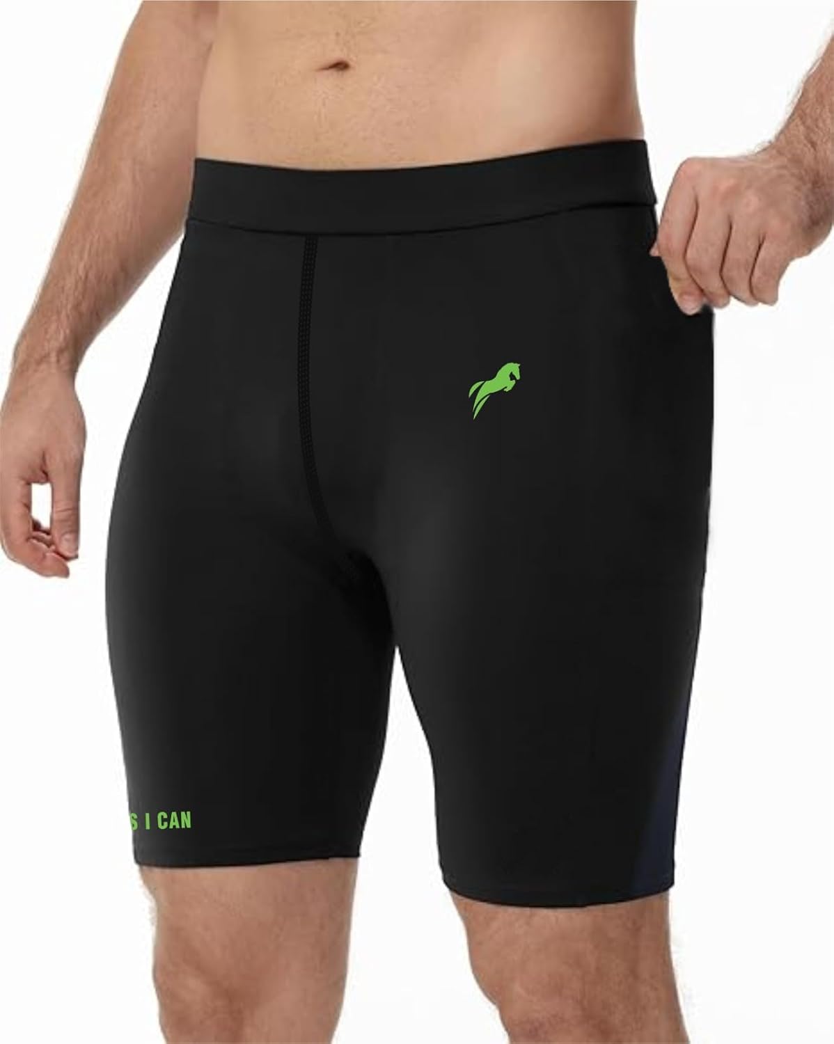 JUST RIDER Compression Men's Skin Tight Shorts for Gym, Running, Cycling, Swimming, Basketball, Cricket, Yoga, Football, Tennis, Badminton & Many More Sports - Image 2