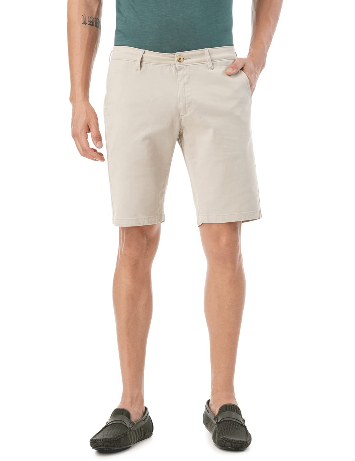 FYLTR Men's Comfort Shorts with Pockets | 100% Cotton | Regular Fit | Summer Shorts for Men - Image 3