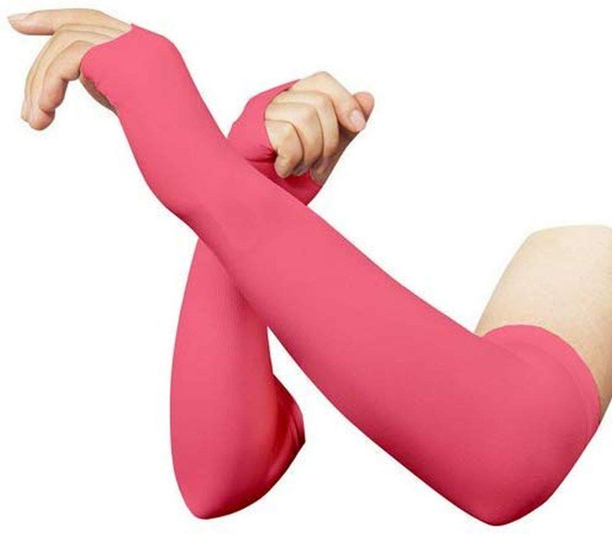 MIZUNA Sun Protection Arm Sleeves Hand gloves For Men & Women,Thumb Holes UPF 50 Arm Cover for Biking,Cricket,Cycling, Golf, Outdoor Sports - Image 11
