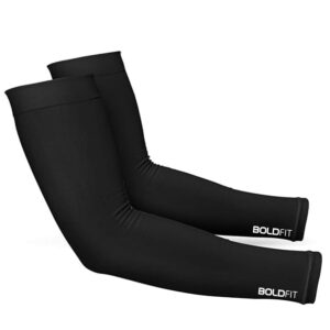 Boldfit Arm Sleeves for Men & Women UV & Sun Protection Hand Cover Sleeves for Boys & Girls for Running, Bike Riding & Outdoor Use β 1 Pair