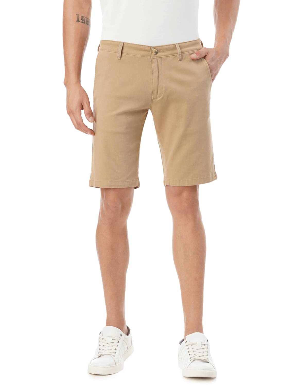 FYLTR Men's Comfort Shorts with Pockets | 100% Cotton | Regular Fit | Summer Shorts for Men - Image 2