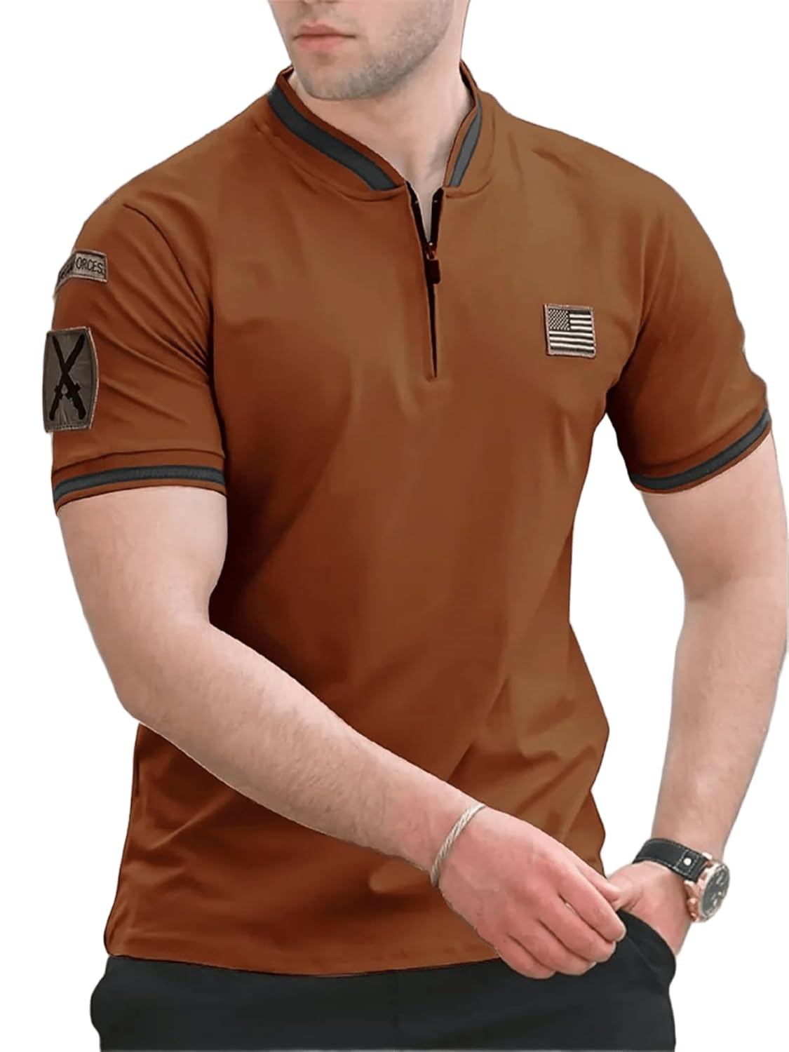 Lymio Polo T Shirt for Men || T Shirt for Man || Collar T Shirt Style Men (Packs Also Available) (Polo-51-54) - Image 10