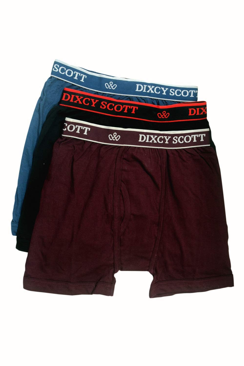 Dixcy Scott Originals Men 100% Combed Cotton Long Trunk (Pack of 3) (Assorted) - Image 9