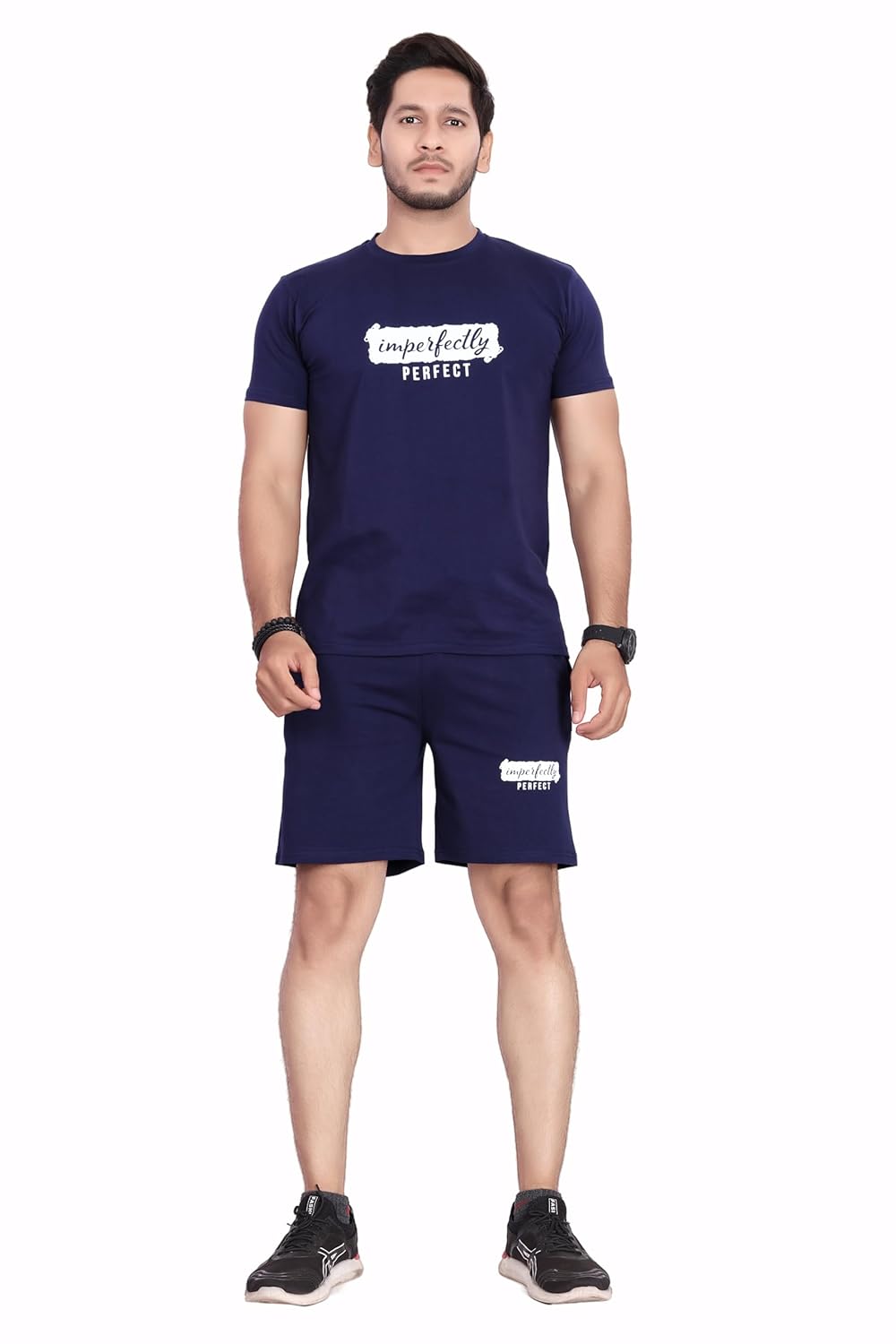 Men's Cotton Printed Night Suit Set of Top & Shorts|| Men's Pyjama Set || T-Shirt and Shorts Set for Men || Night Wear for Men || Night Suit for Men