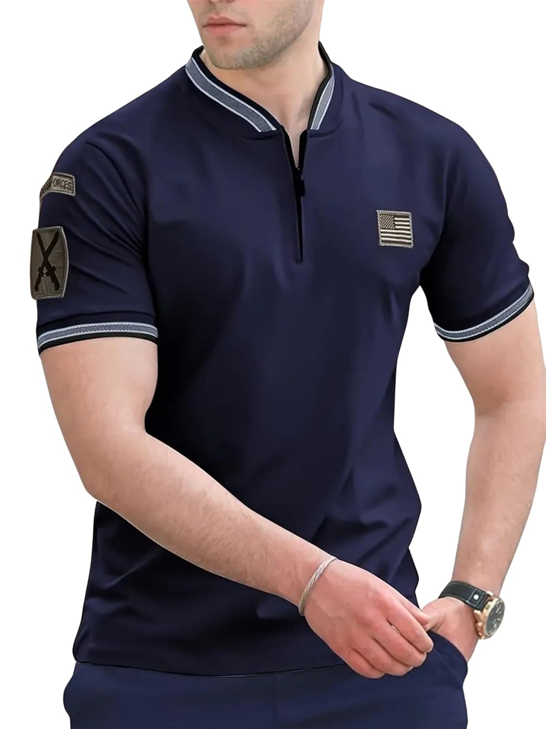 Lymio Polo T Shirt for Men || T Shirt for Man || Collar T Shirt Style Men (Packs Also Available) (Polo-51-54) - Image 4