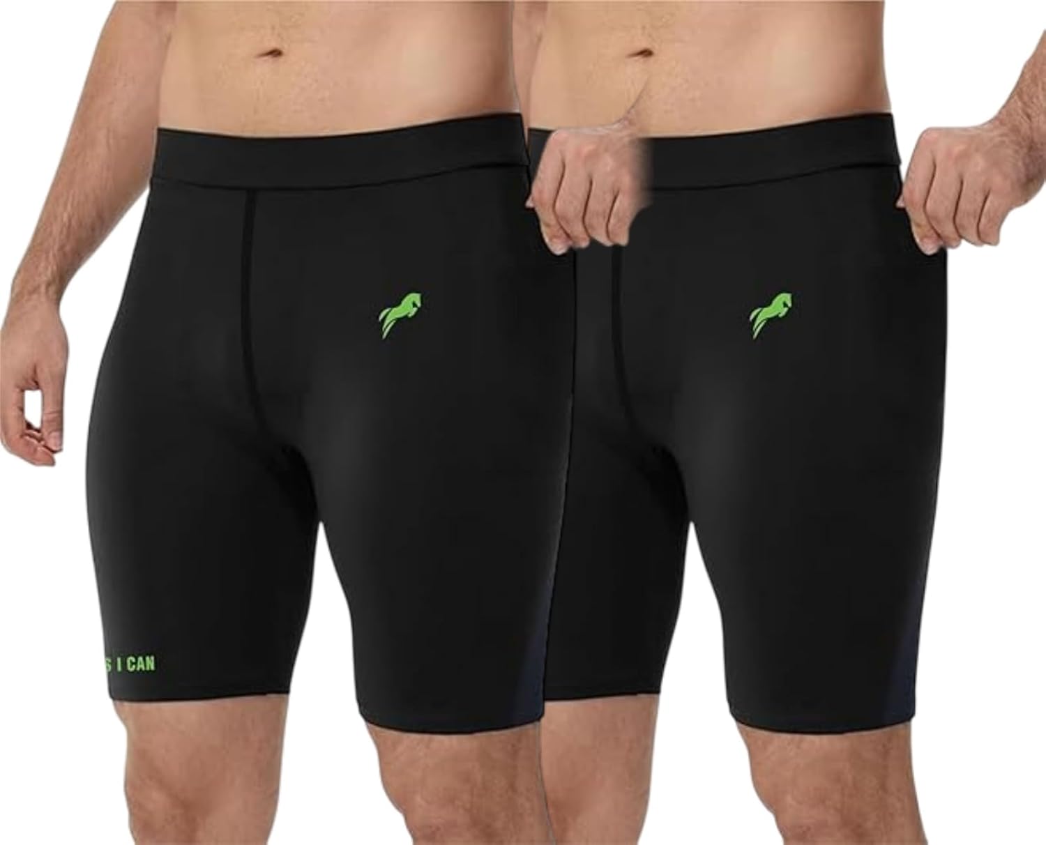 JUST RIDER Compression Men's Skin Tight Shorts for Gym, Running, Cycling, Swimming, Basketball, Cricket, Yoga, Football, Tennis, Badminton & Many More Sports
