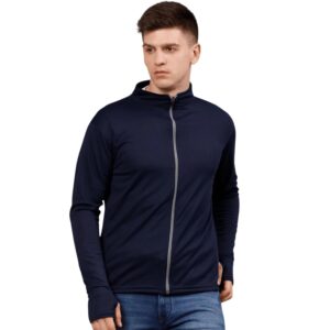 Caraba Men's Sunscreen Full Sleeves Polyester Fabric UPF 50+ Sun Protection Jacket For Running, Hiking, Sport & Outdoor Activity Cycling Jacket for Men