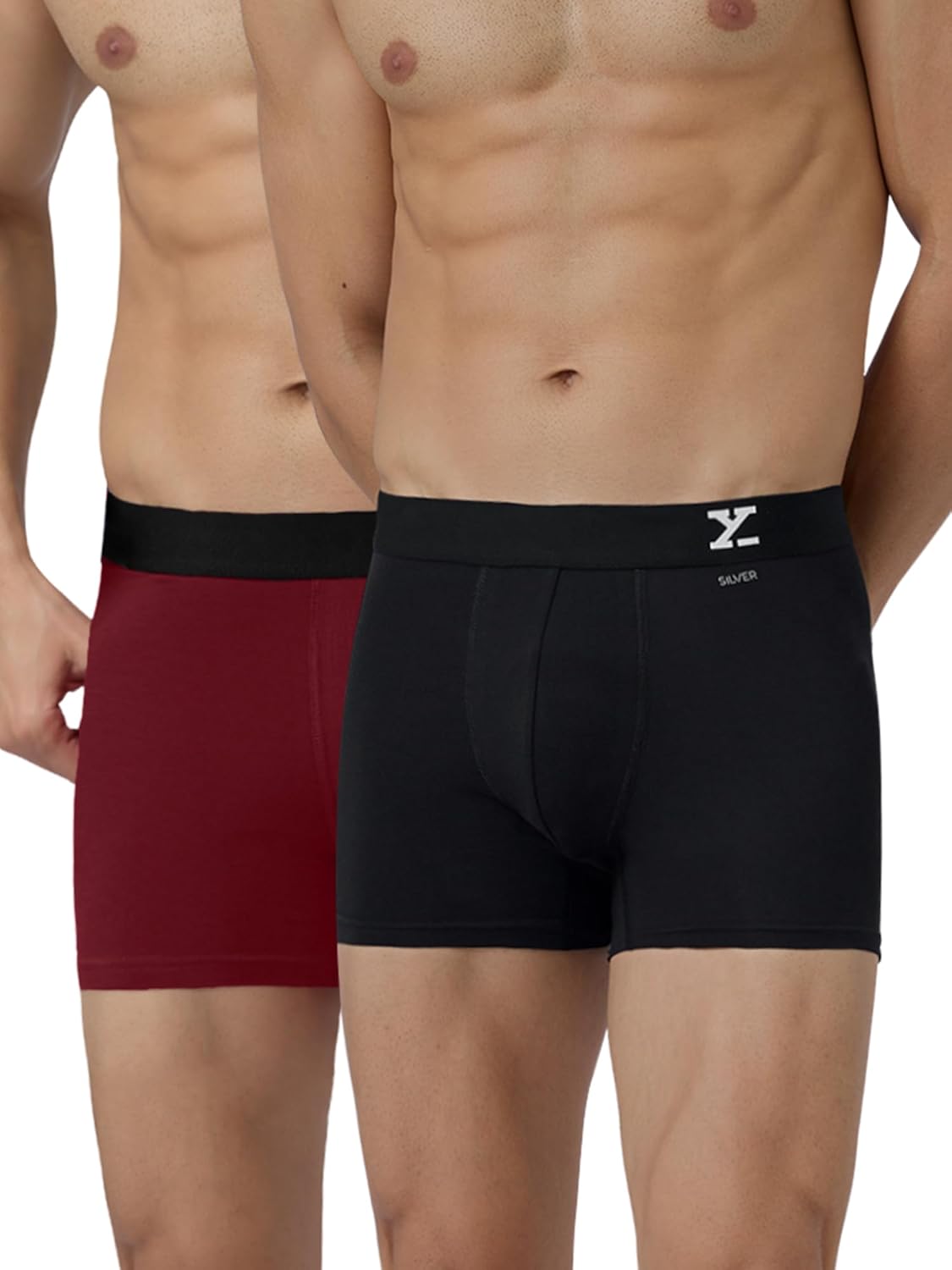 XYXX Men's Aero Super Combed Cotton Regular Fit Solid Antimicrobial Trunks with No Marks Waistband (Pack of 2) - Image 9