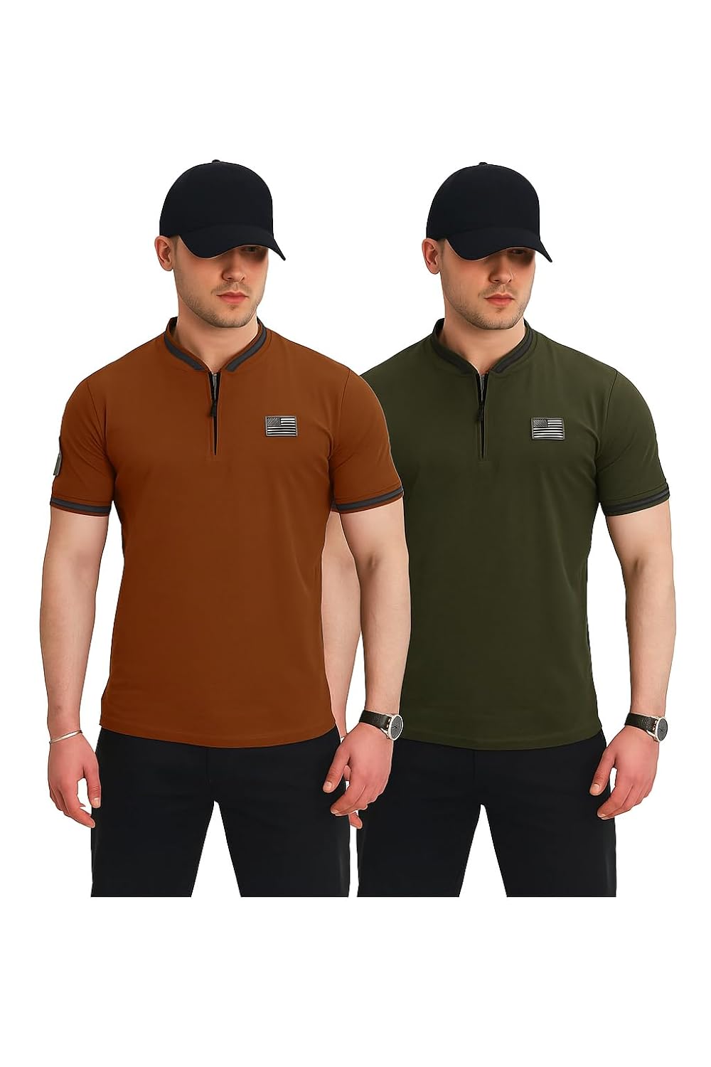 Lymio Polo T Shirt for Men || T Shirt for Man || Collar T Shirt Style Men (Packs Also Available) (Polo-51-54) - Image 3
