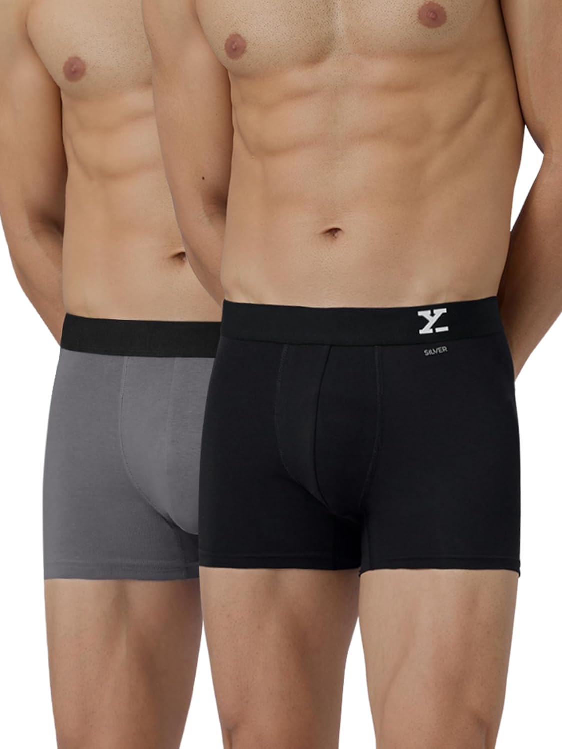 XYXX Men's Aero Super Combed Cotton Regular Fit Solid Antimicrobial Trunks with No Marks Waistband (Pack of 2) - Image 11
