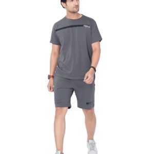 WEET Cotton T-Shirt and Shorts Set for Men,Night Wear for Men,Men's Pyjama Set 120