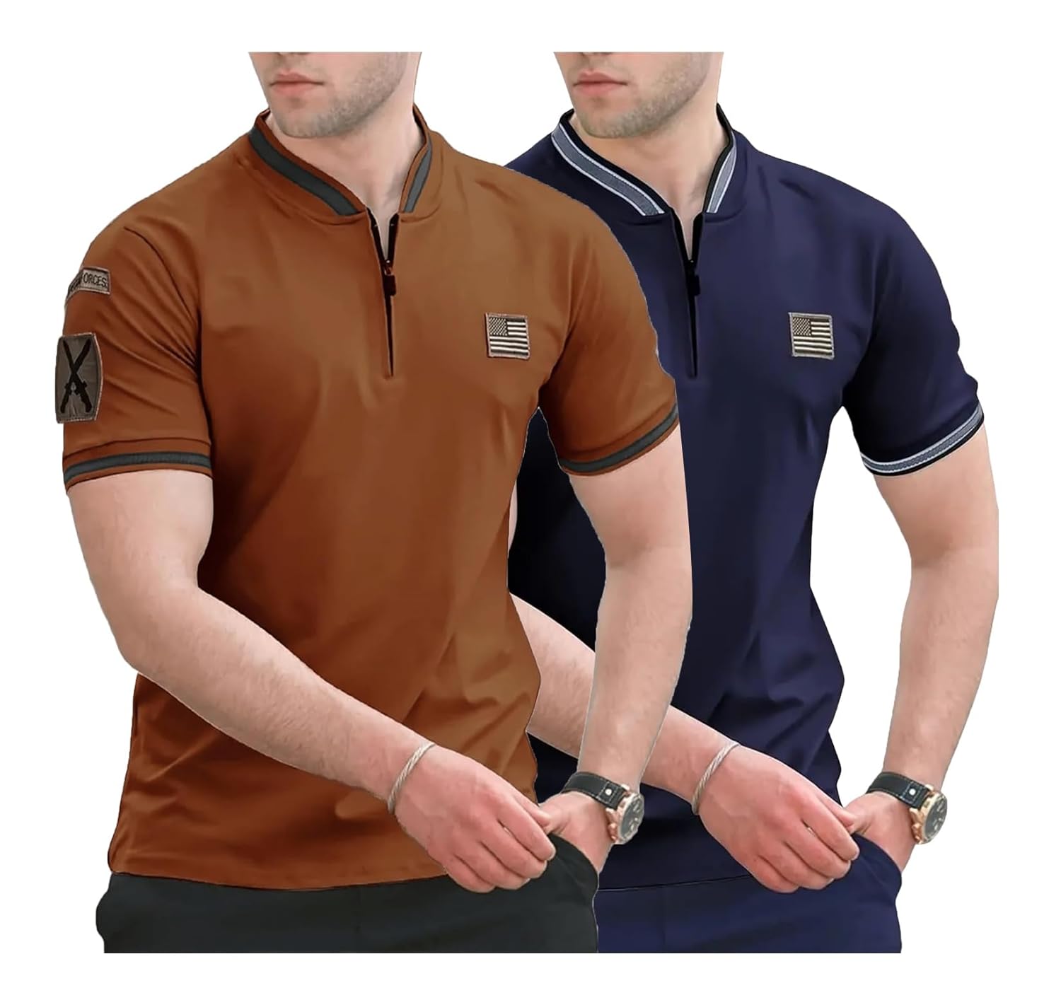 Lymio Polo T Shirt for Men || T Shirt for Man || Collar T Shirt Style Men (Packs Also Available) (Polo-51-54) - Image 8