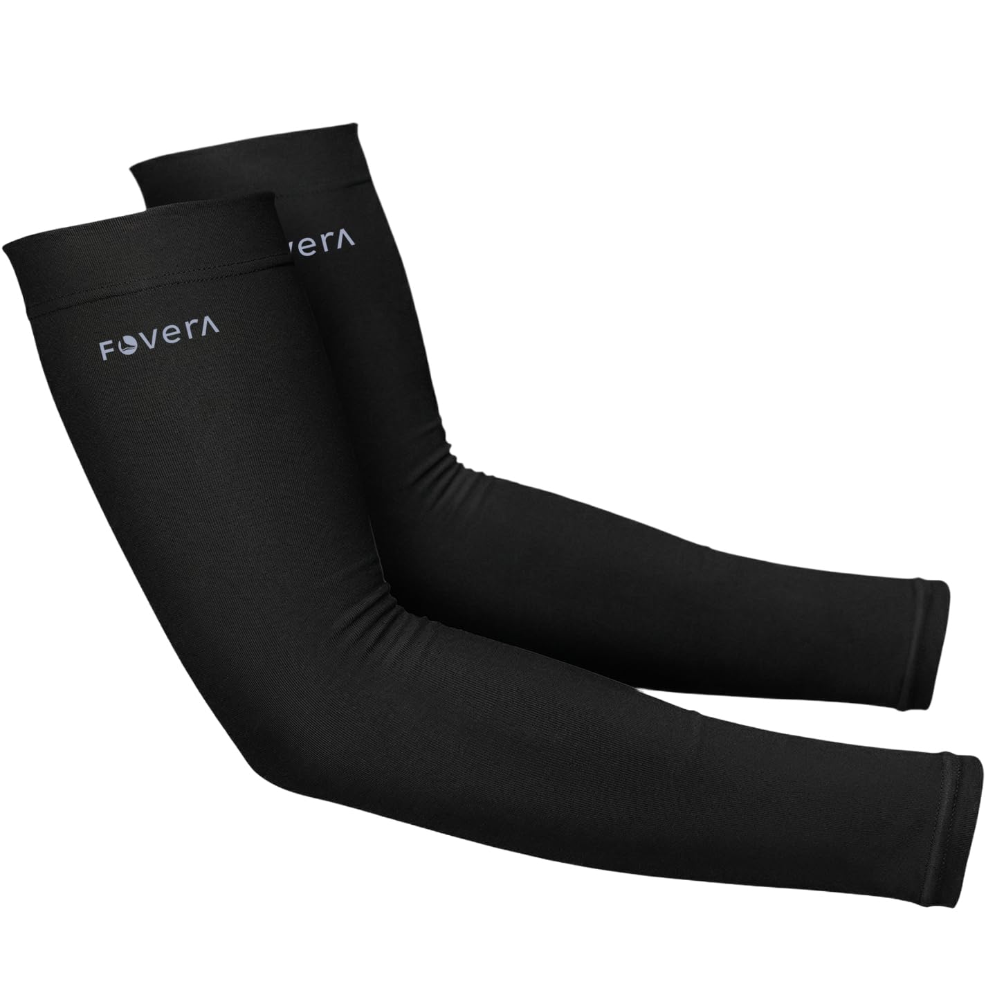FOVERA UV Sun Protection Arm Sleeves for Men & Women – UPF 50+ Cooling Hand Cover for Biking, Cricket, Driving & Cycling – Seamless Compression Tattoo Cover & Tan Protection Guard - Image 4