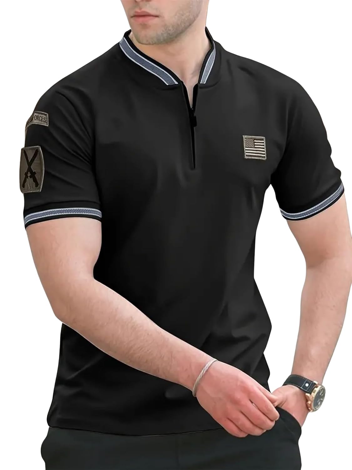 Lymio Polo T Shirt for Men || T Shirt for Man || Collar T Shirt Style Men (Packs Also Available) (Polo-51-54) - Image 7