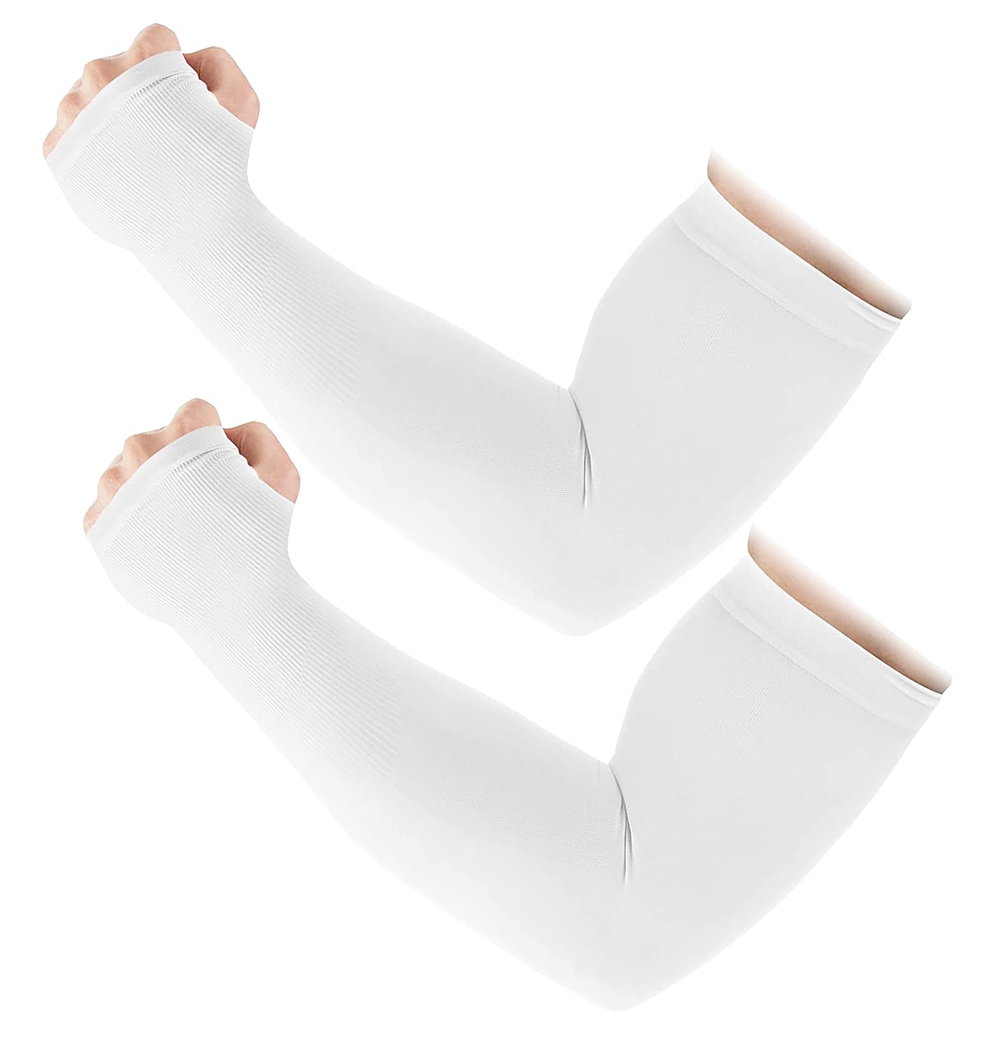 MIZUNA Sun Protection Arm Sleeves Hand gloves For Men & Women,Thumb Holes UPF 50 Arm Cover for Biking,Cricket,Cycling, Golf, Outdoor Sports - Image 12