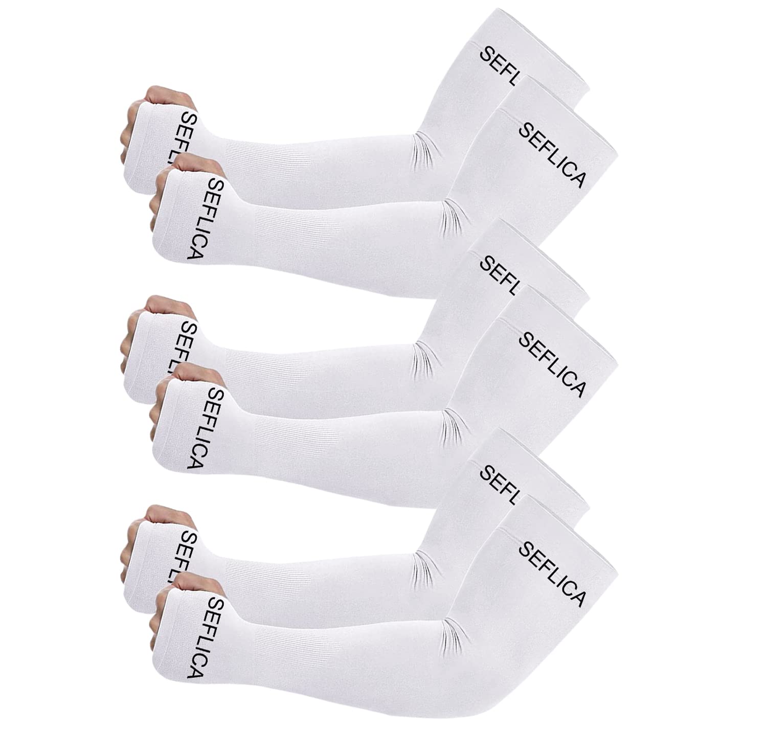 UV Sun Protection Cooling UPF 50 Compression Arm Sleeve for Men and Women With Thumb Hole, Arm Sleeves for Boys and Girls Tattoo Cover Up, Work, Golf, Baseball, Basketball, Football and More - Image 46