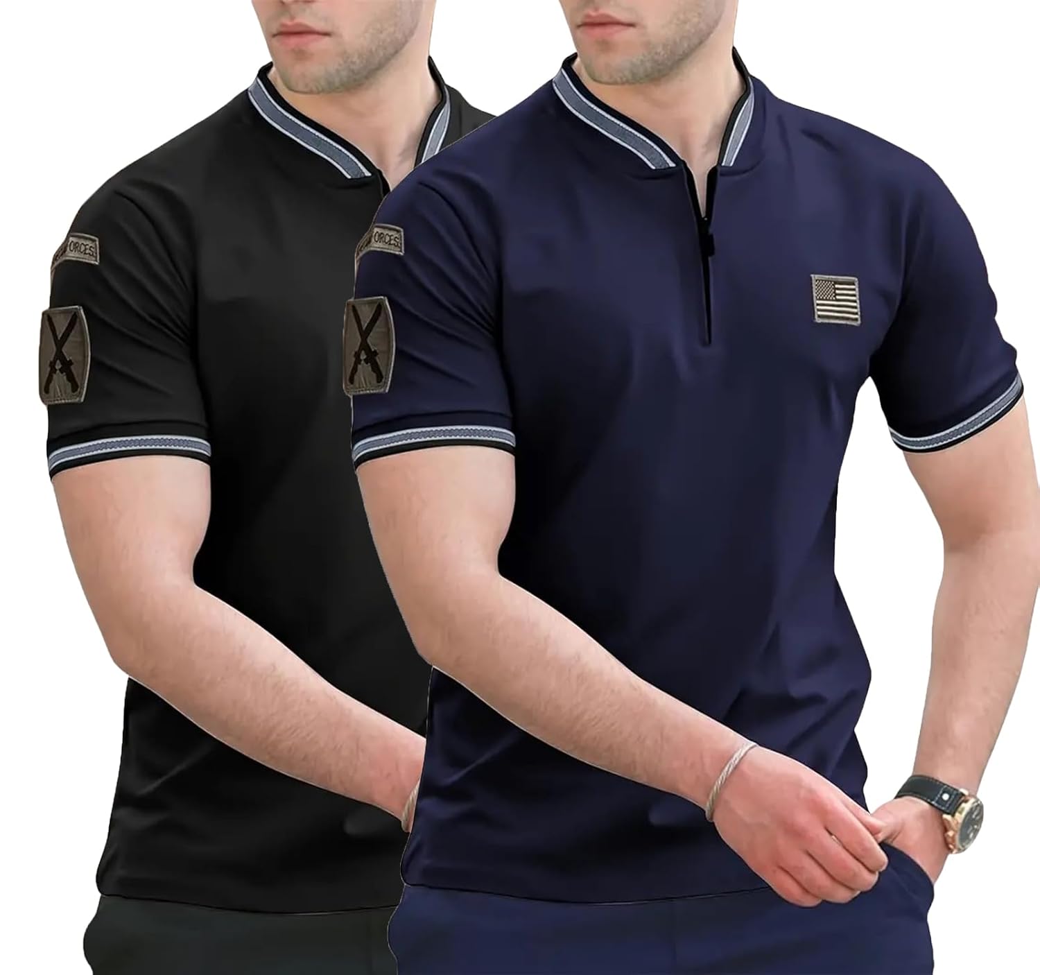 Lymio Polo T Shirt for Men || T Shirt for Man || Collar T Shirt Style Men (Packs Also Available) (Polo-51-54) - Image 2