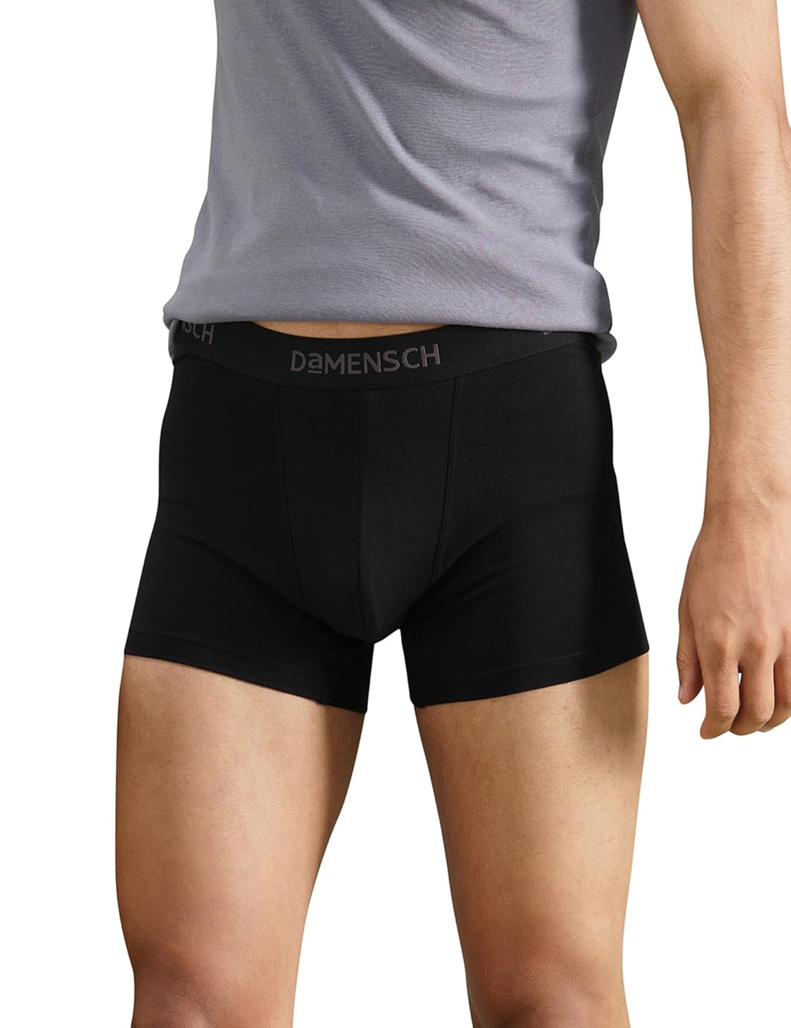 DAMENSCH Men Solid Anti-Odour Peppermint Finish, Ultra Soft with Premium Shine EPP Classic Trunks - Image 6