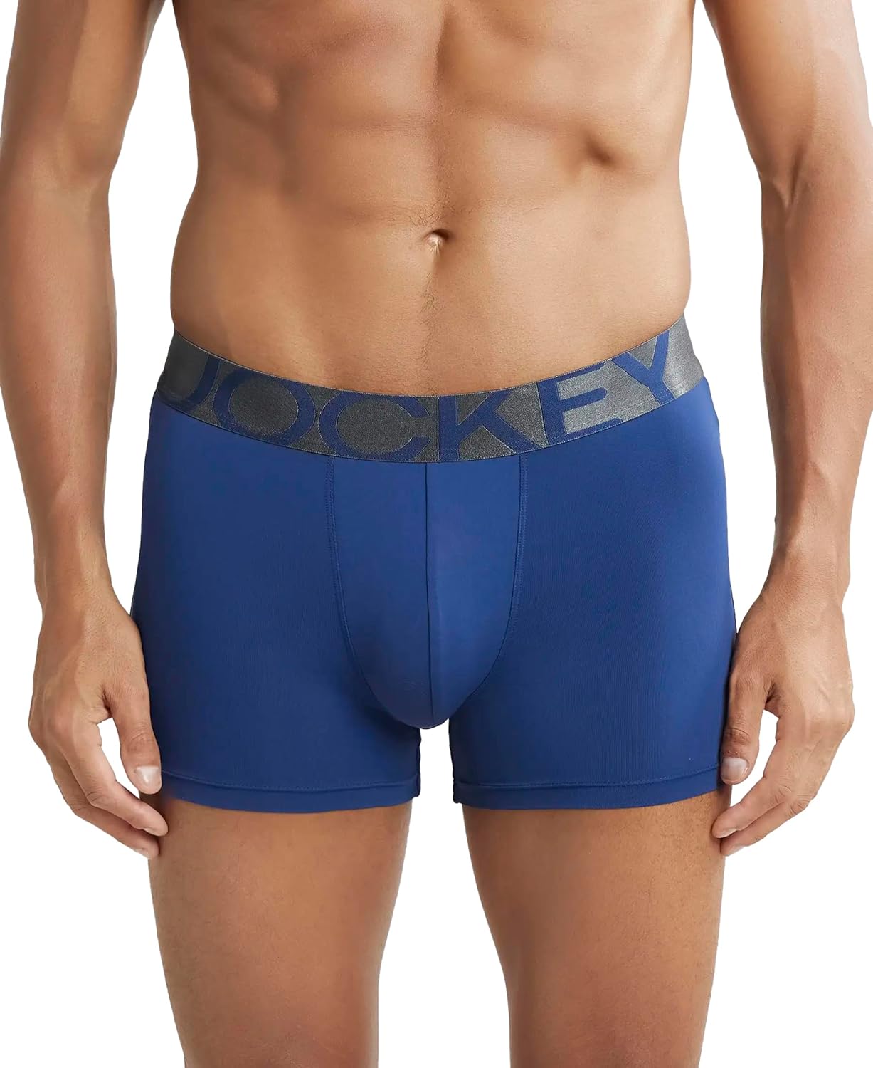 Jockey IC28 Men's Tactel Microfiber Elastane Stretch Solid Trunk with Moisture Move Treatment - Image 15