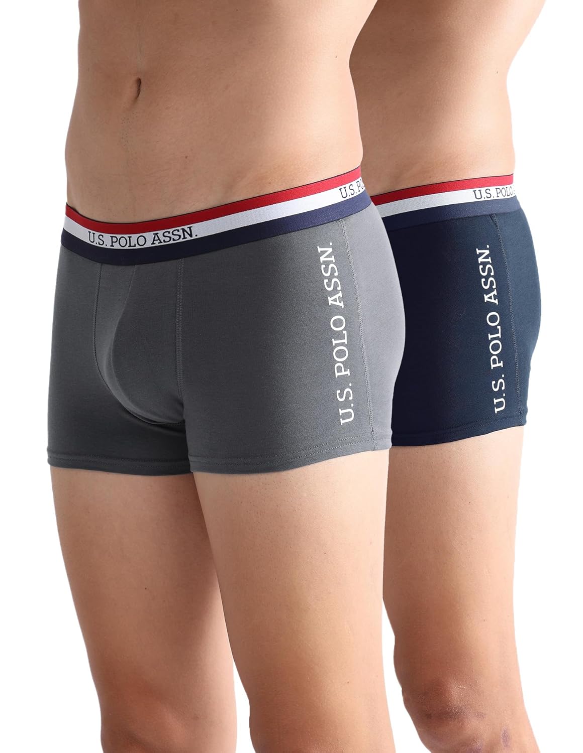 U.S. Polo ASSN. Mens ET002 Anti Microbial Branded Stretch Cotton Underwear Trunk -Pack of 1 - Image 8