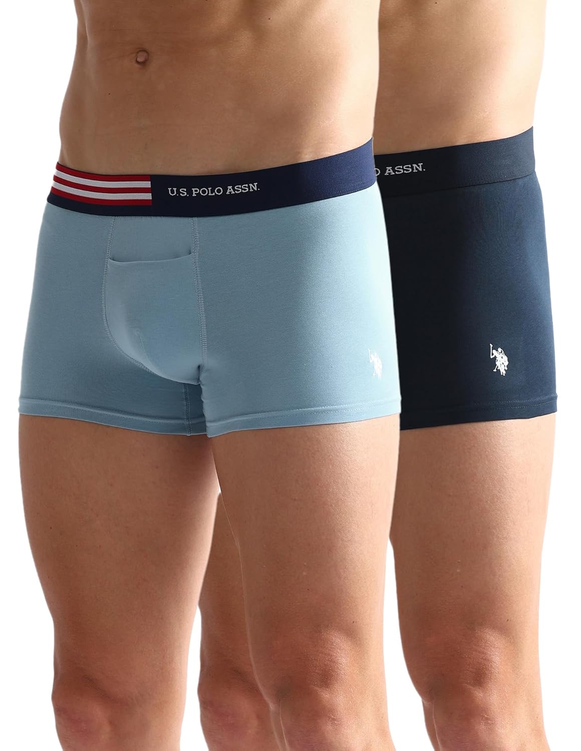 U.S. Polo ASSN. Cotton Blend Men's Trunks - Image 2