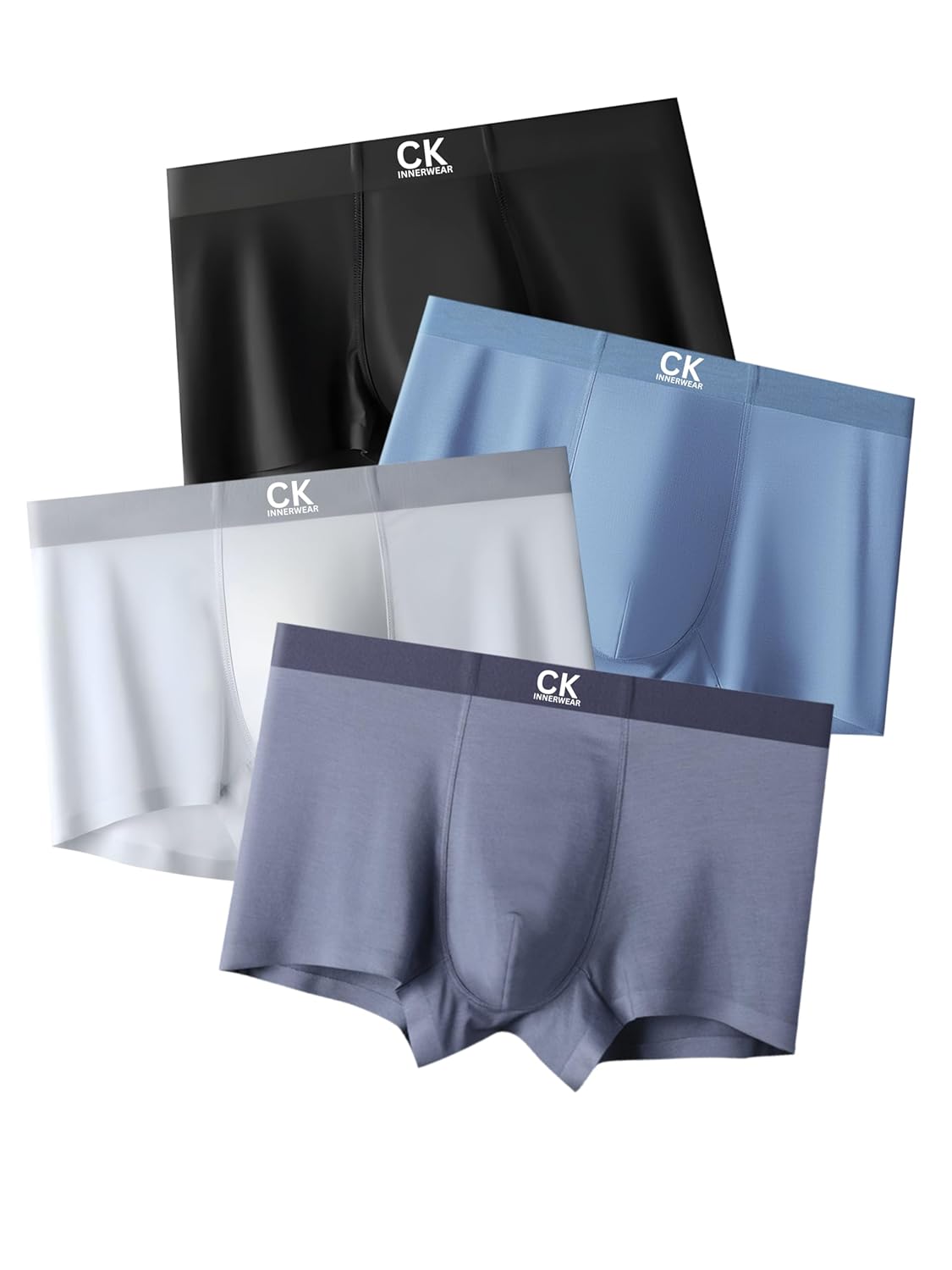 CK INNERWEAR Men's Modal Cotton Stretch Trunks | Ultra-Soft Breathable Underwear with 4-Way Stretch, Anti-Odour & No Ride-Up Fit | Premium Waistband | Pack of 1/2/4 | S-XXL - Image 8
