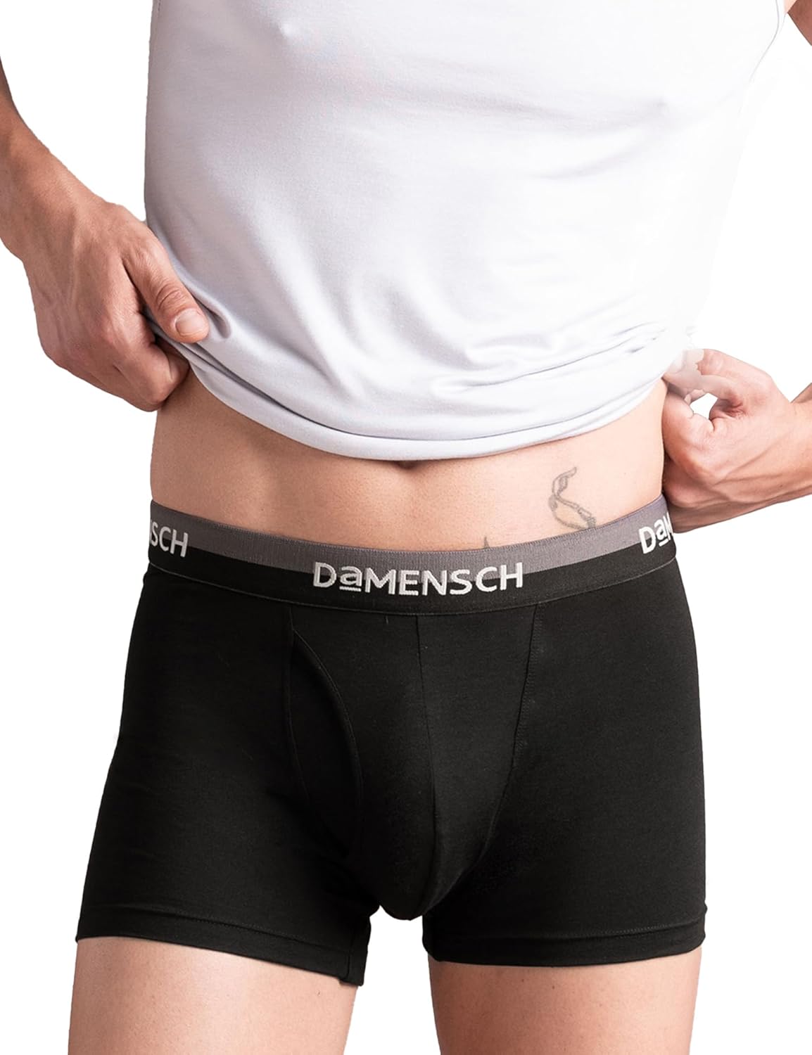 DAMENSCH Men Solid Anti-Odour Peppermint Finish, Ultra Soft with Premium Shine EPP Classic Trunks - Image 5