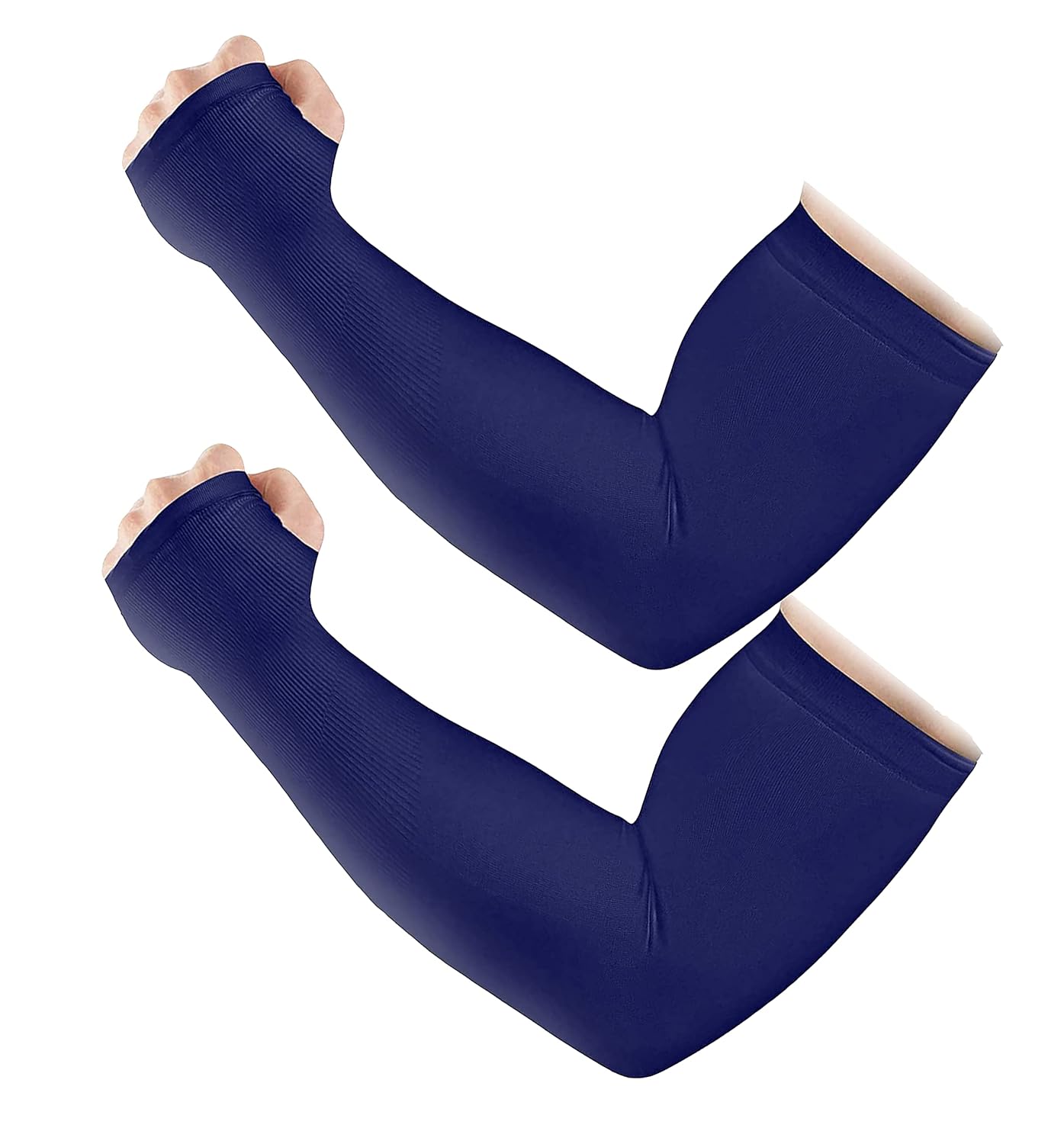 MIZUNA Sun Protection Arm Sleeves Hand gloves For Men & Women,Thumb Holes UPF 50 Arm Cover for Biking,Cricket,Cycling, Golf, Outdoor Sports - Image 5