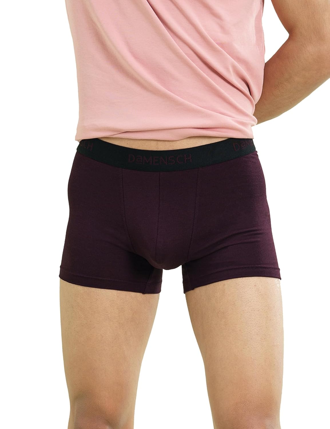 DAMENSCH Men Solid Anti-Odour Peppermint Finish, Ultra Soft with Premium Shine EPP Classic Trunks - Image 7