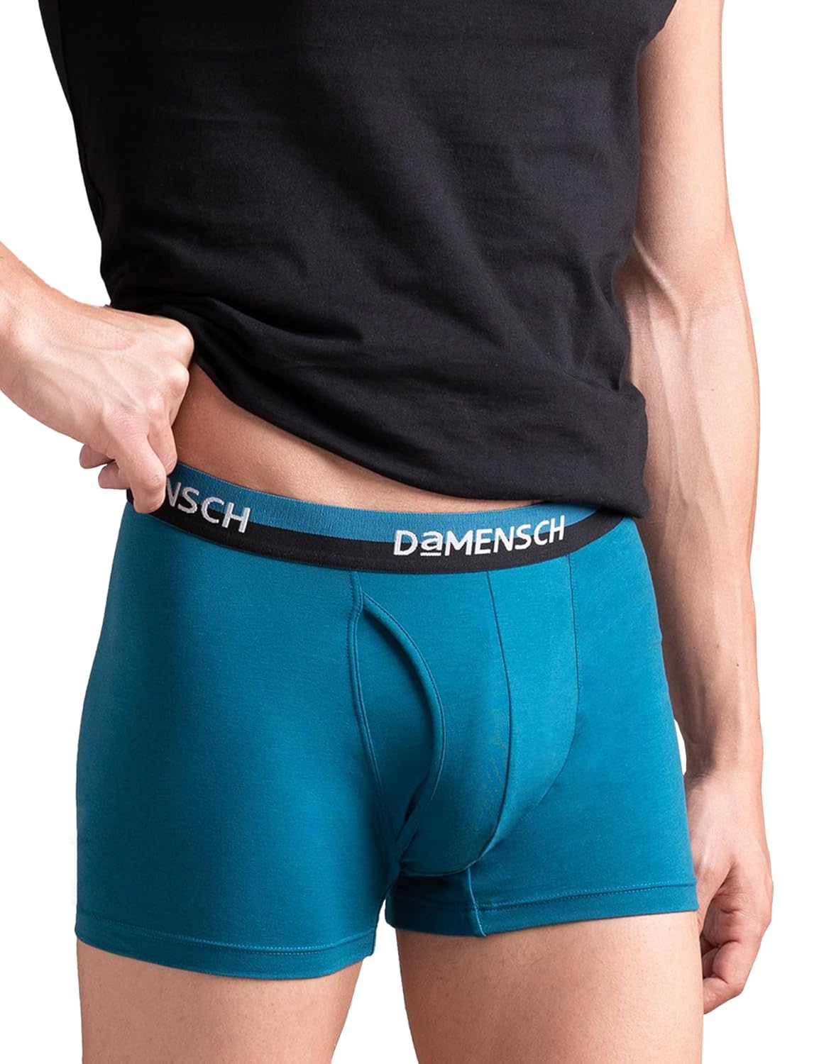 DAMENSCH Men Solid Anti-Odour Peppermint Finish, Ultra Soft with Premium Shine EPP Classic Trunks - Image 3