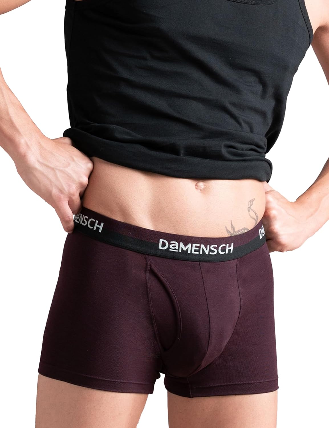 DAMENSCH Men Solid Anti-Odour Peppermint Finish, Ultra Soft with Premium Shine EPP Classic Trunks - Image 8