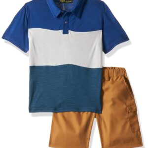 Alano Boy's Half Sleeves T-Shirt & Shorts Summer Coordinated Sets for Boys