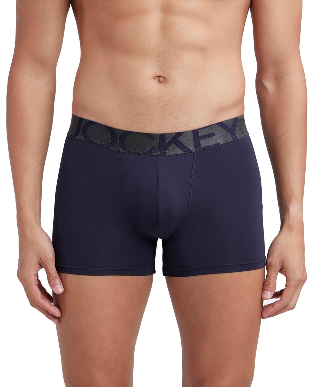 Jockey IC28 Men's Tactel Microfiber Elastane Stretch Solid Trunk with Moisture Move Treatment - Image 17