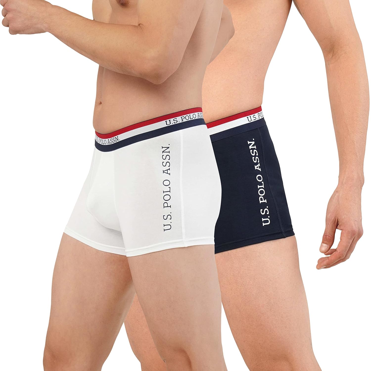 U.S. Polo ASSN. Mens ET002 Anti Microbial Branded Stretch Cotton Underwear Trunk -Pack of 1 - Image 6