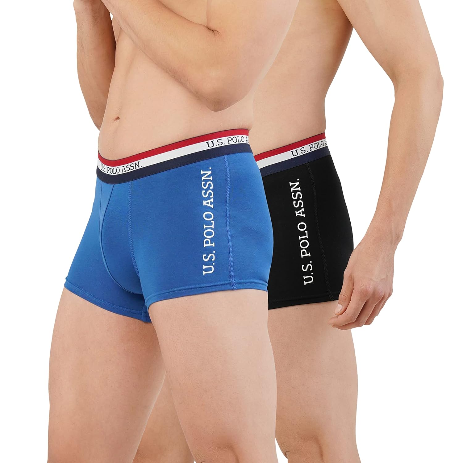 U.S. Polo ASSN. Mens ET002 Anti Microbial Branded Stretch Cotton Underwear Trunk -Pack of 1 - Image 5