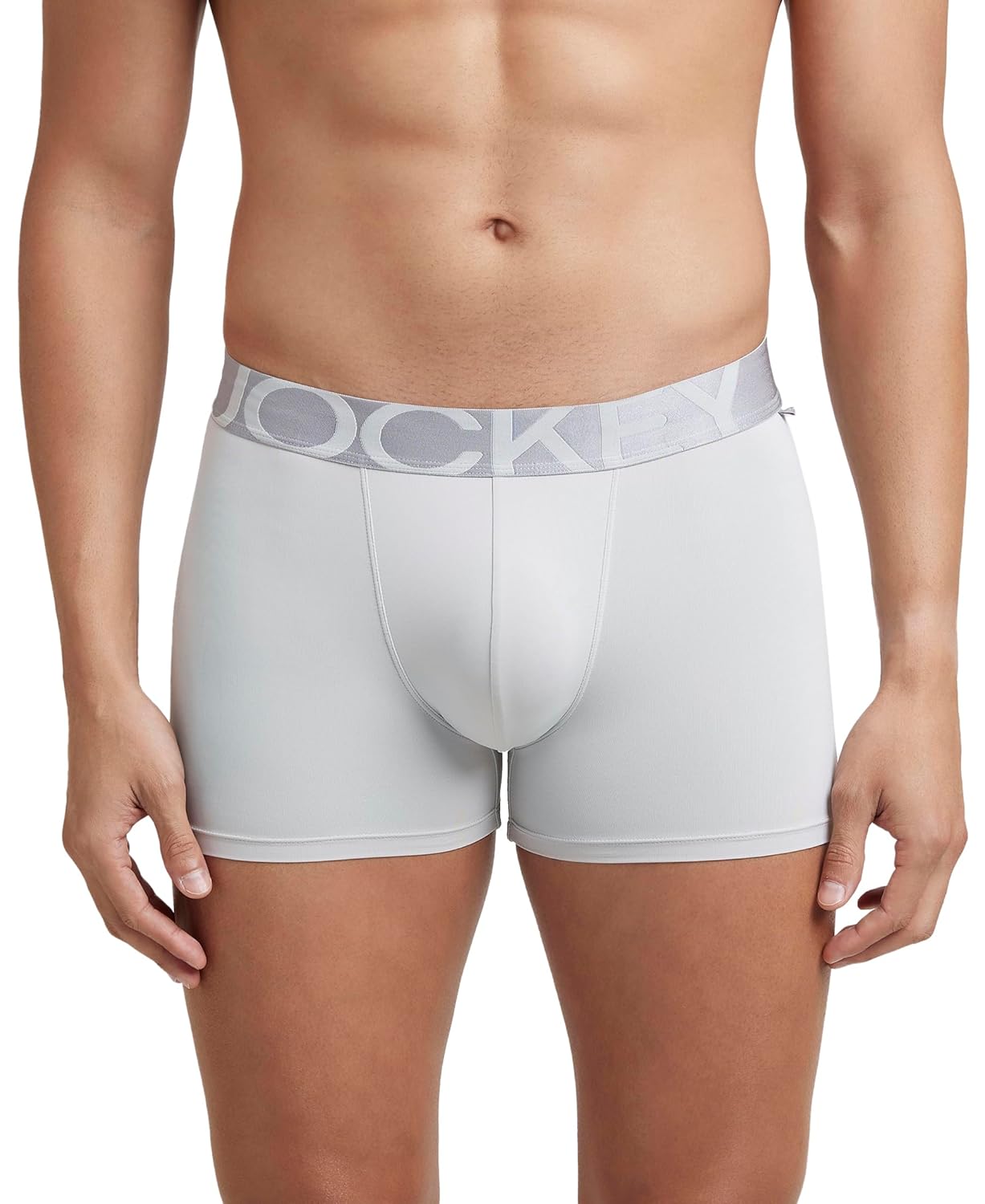 Jockey IC28 Men's Tactel Microfiber Elastane Stretch Solid Trunk with Moisture Move Treatment - Image 14