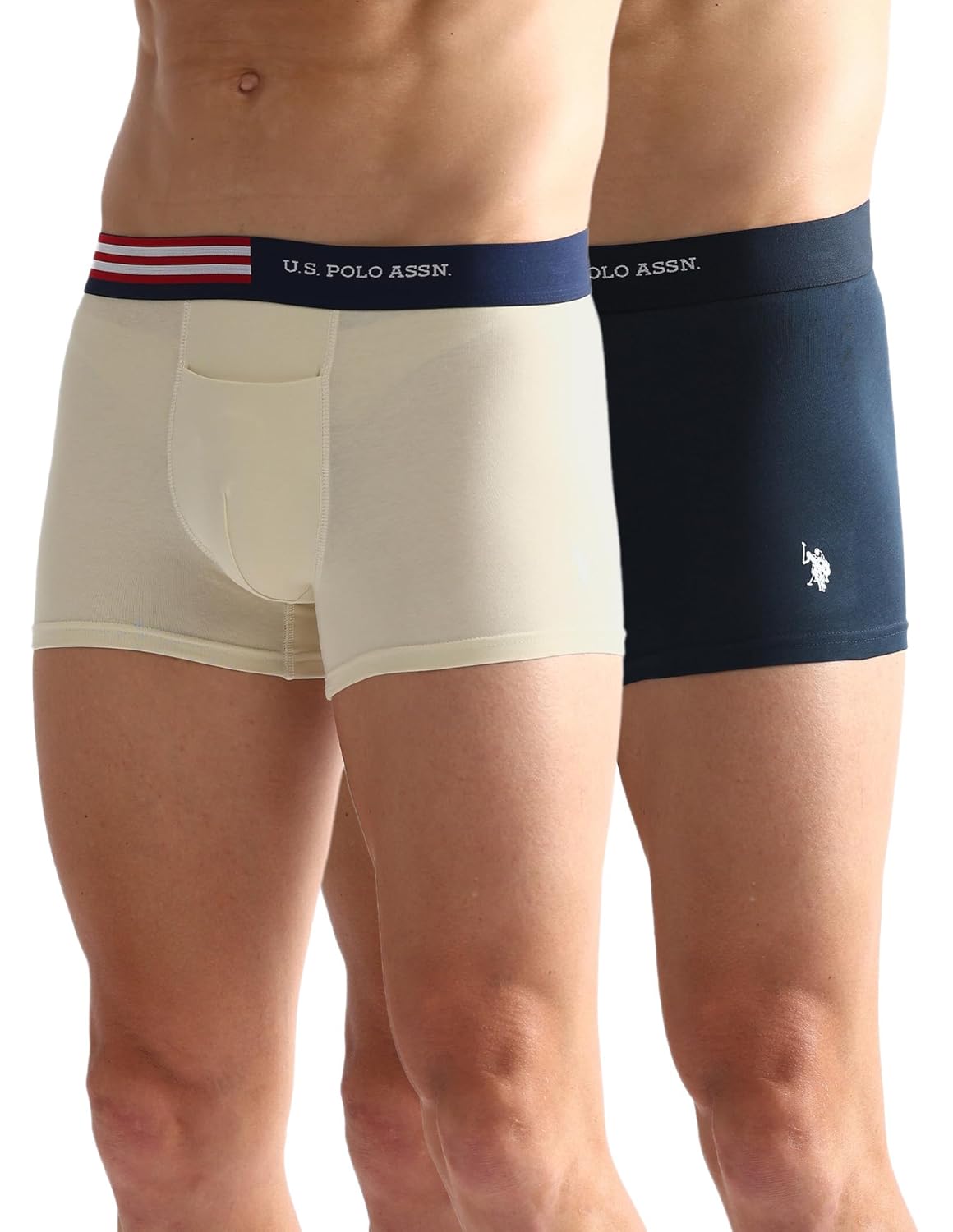 U.S. Polo ASSN. Cotton Blend Men's Trunks - Image 3