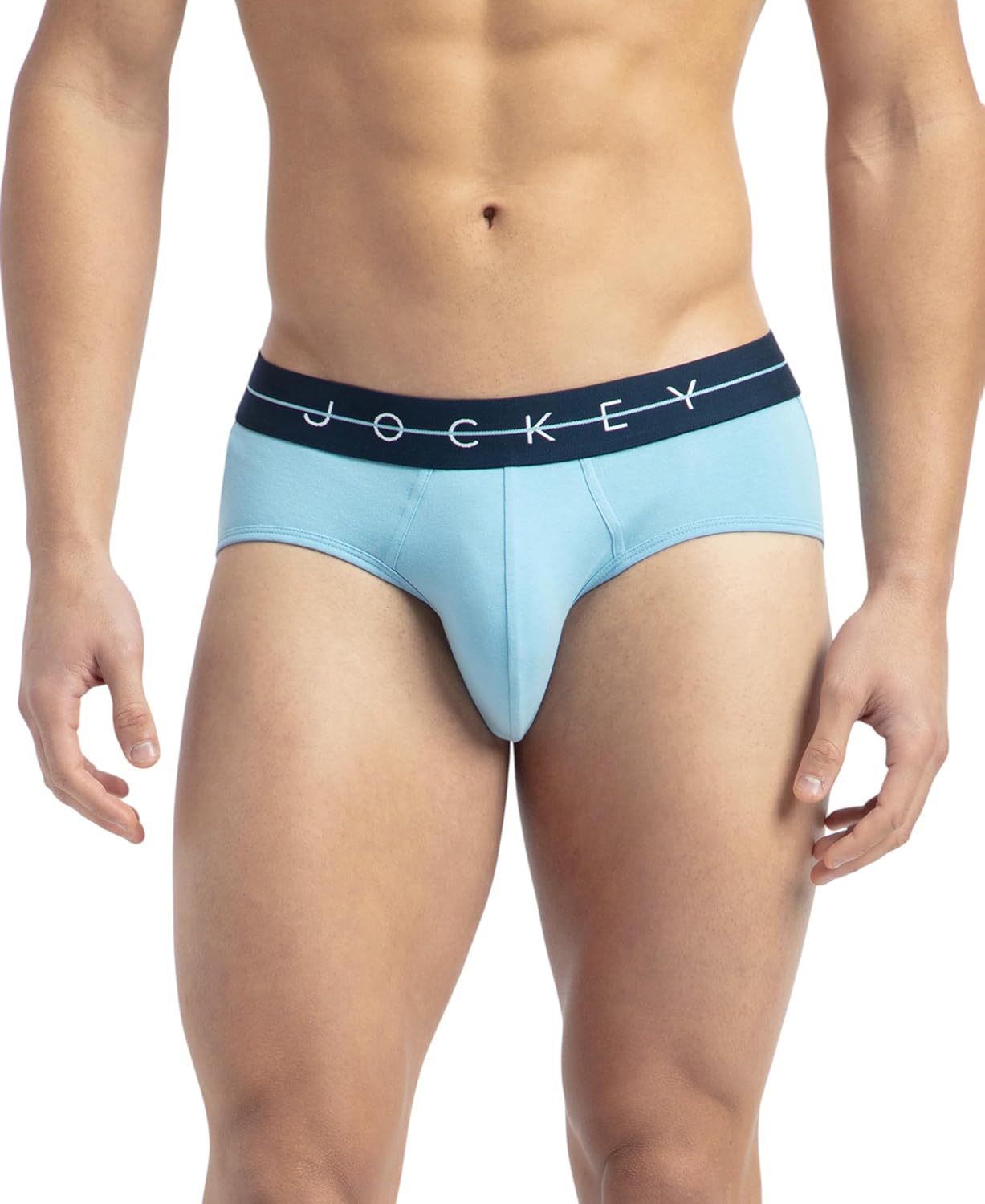Jockey NY15 Men's Super Combed Cotton Elastane Stretch Solid Brief with Ultrasoft Waistband - Image 6
