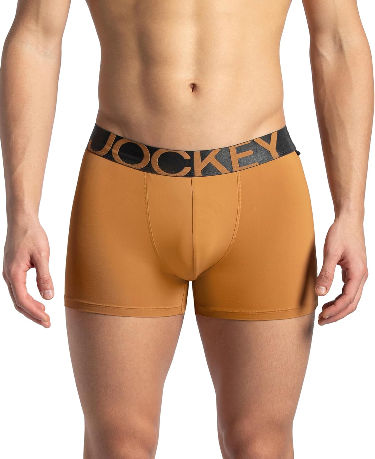 Jockey IC28 Men's Tactel Microfiber Elastane Stretch Solid Trunk with Moisture Move Treatment - Image 18