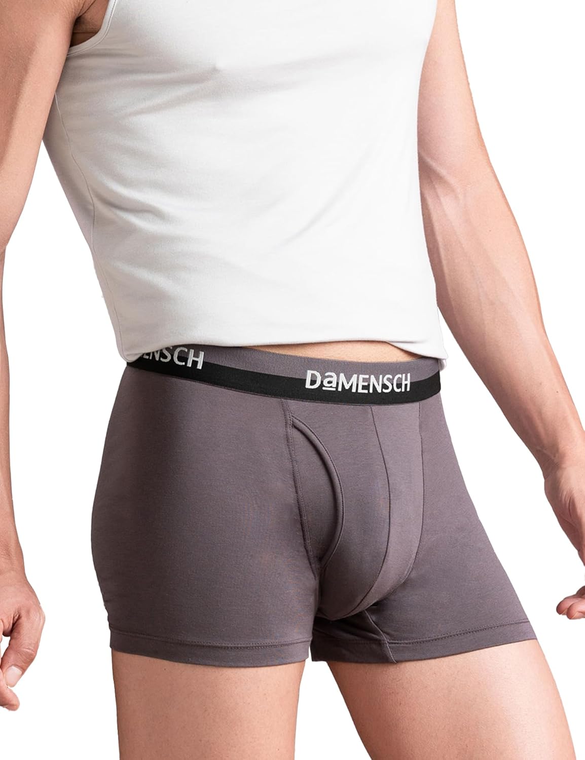 DAMENSCH Men Solid Anti-Odour Peppermint Finish, Ultra Soft with Premium Shine EPP Classic Trunks - Image 2