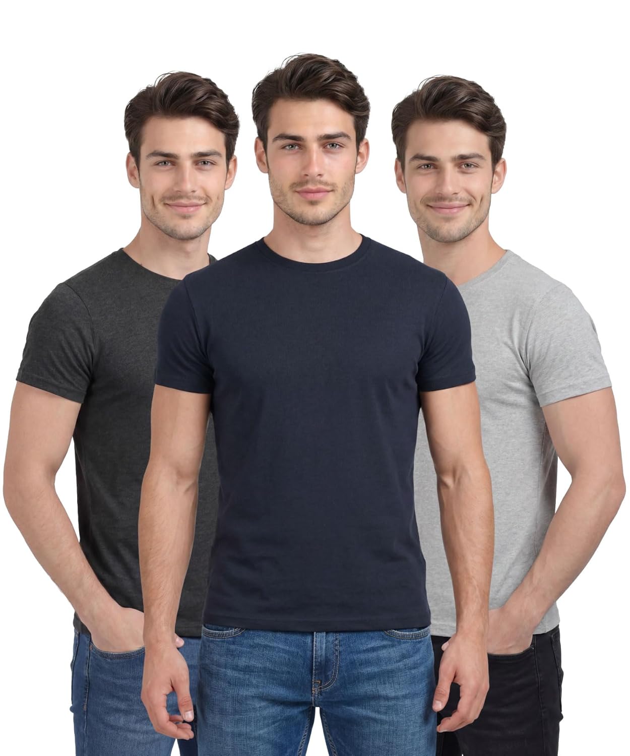 Scott International Men's Regular Fit T-Shirt | Men's T-Shirt | Tees for Man | Tshirt for Men Stylish | Round Neck Tshirt for Man - Image 7