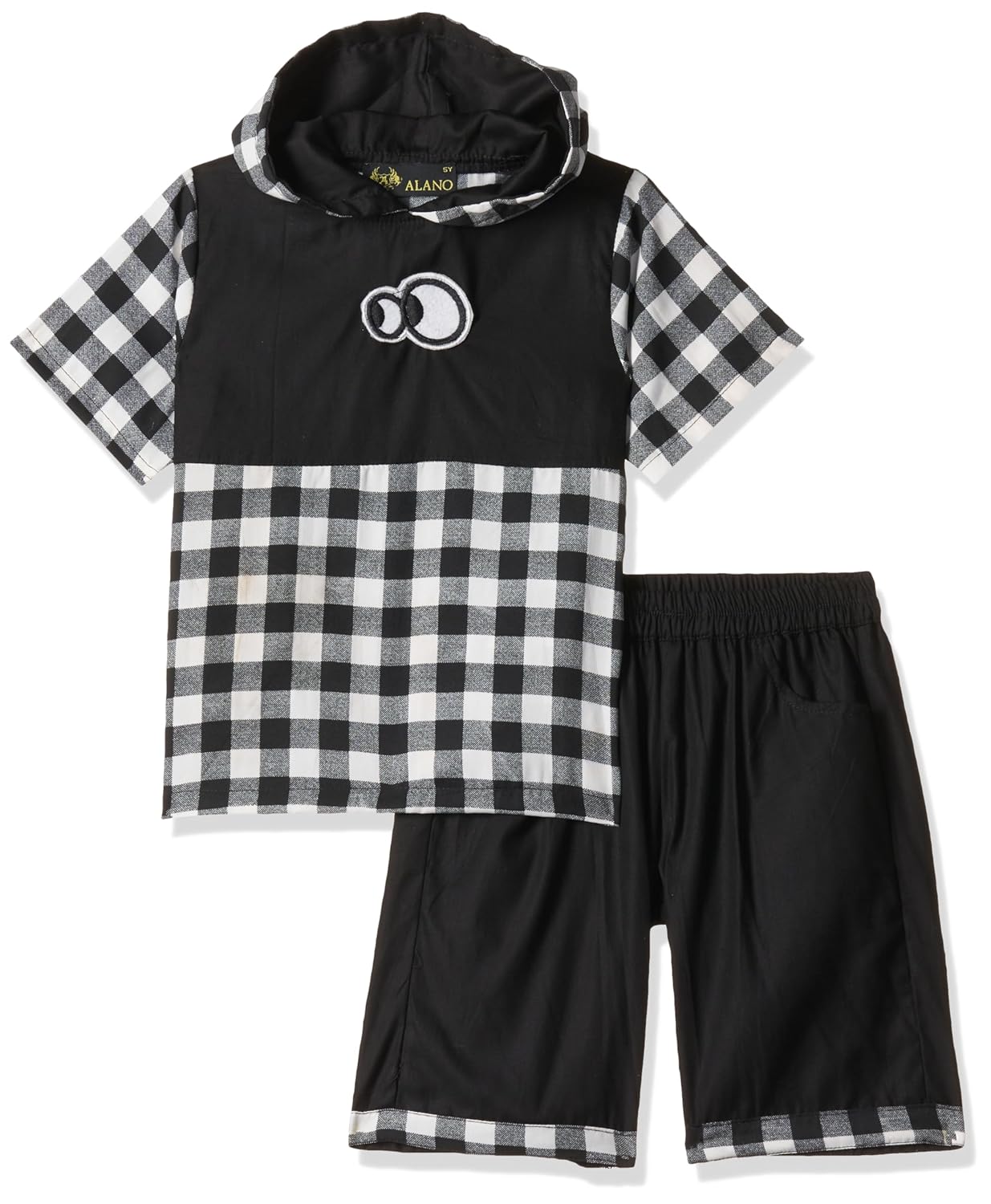 Alano Boy's Half Sleeves T-Shirt & Shorts Summer Coordinated Sets for Boys - Image 7