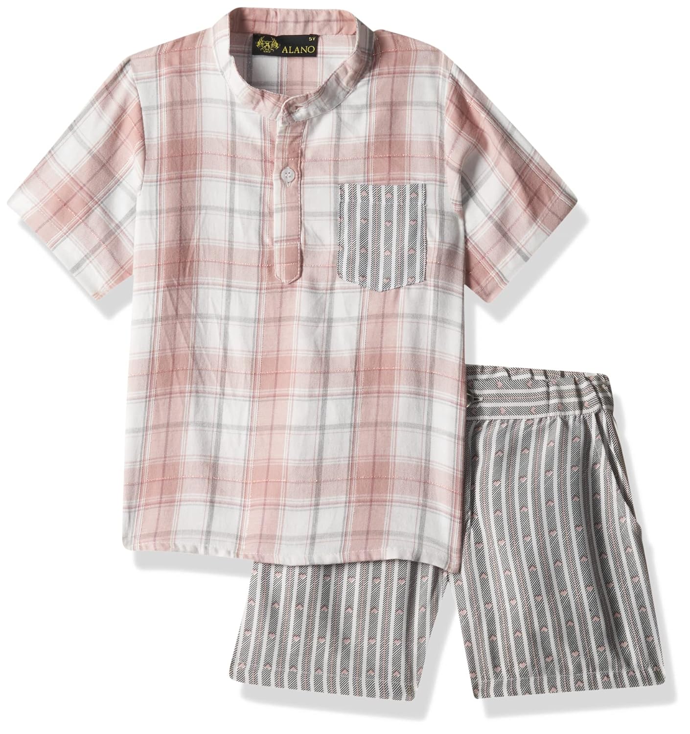 Alano Boy's Half Sleeves T-Shirt & Shorts Summer Coordinated Sets for Boys - Image 12