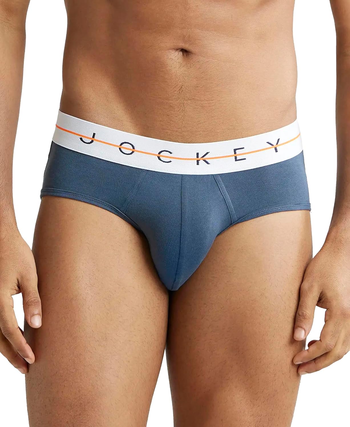 Jockey NY15 Men's Super Combed Cotton Elastane Stretch Solid Brief with Ultrasoft Waistband - Image 7